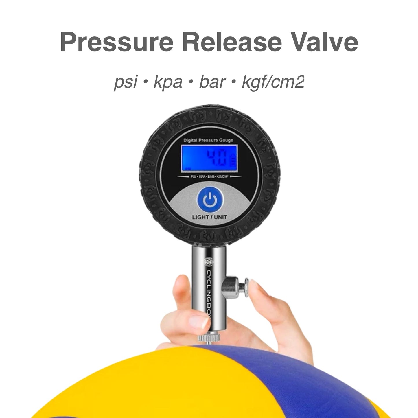 Digital Ball Pressure Measuring Gauge