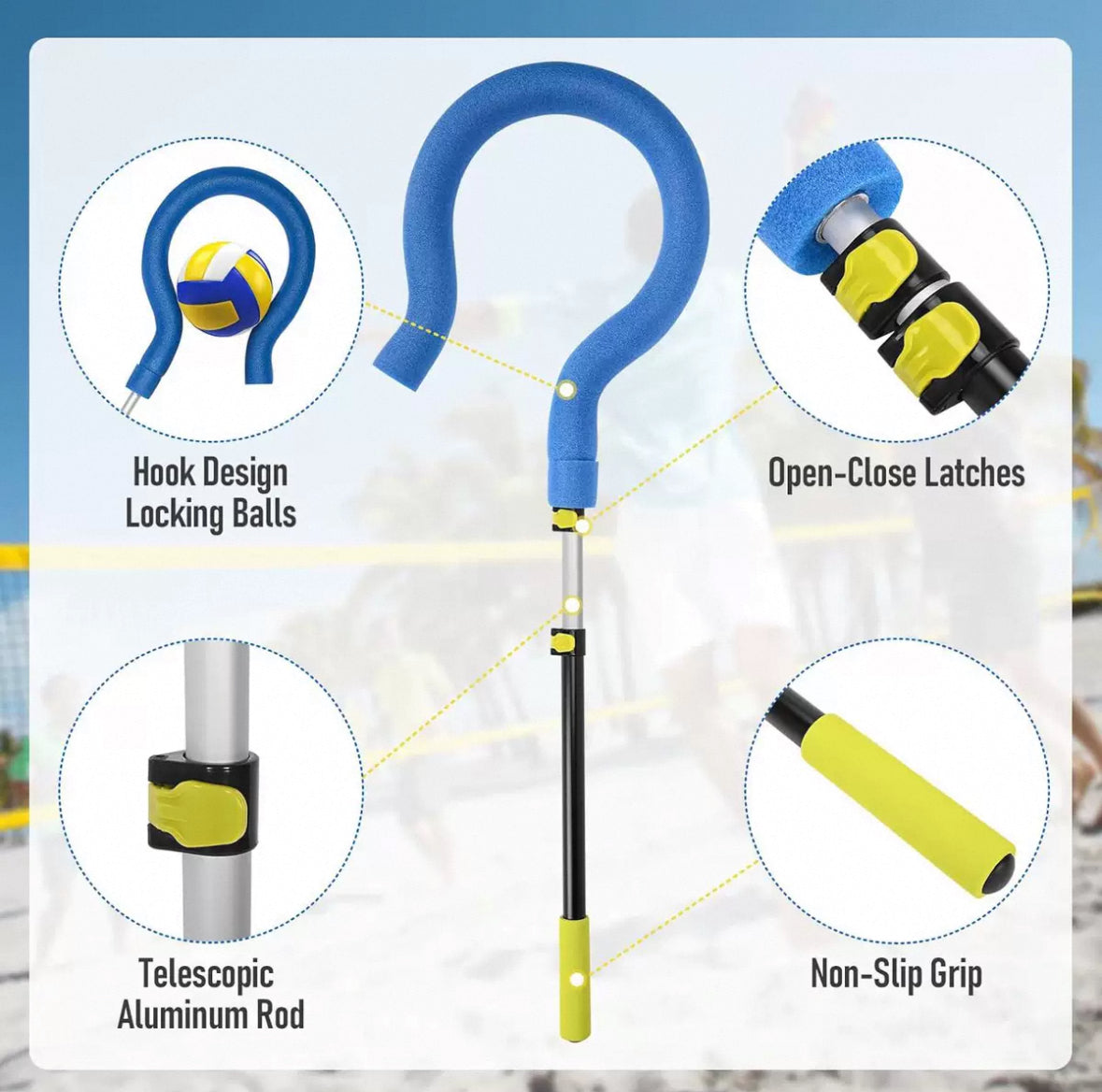 Adjustable Volleyball Spike Trainer (5 days back-order)